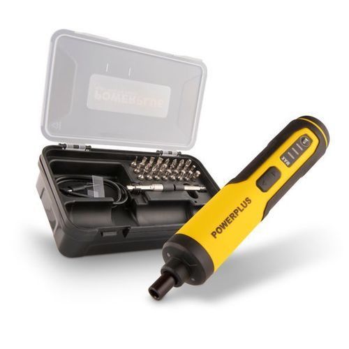 סט מברגה 28 חלקים עם כבל POWE00020  3.6V USB Power plus