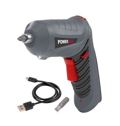 מברגה עם כבל POWE00014  3.6V USB Power plus