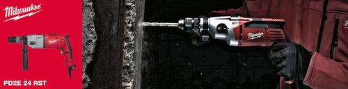 מקדחה רוטטת 24 מ״מ 2 מהירויות 1200W לעומס גבוה PD2E 24 RST