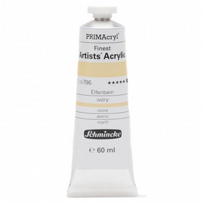 צבע אקריליק שמינקה 60 מל סדרה 1 ארטיסט 786 PRIMAcryl Ivory