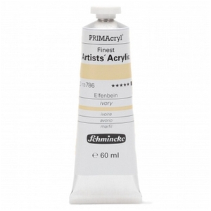 צבע אקריליק שמינקה 60 מל סדרה 1 ארטיסט 786 PRIMAcryl Ivory