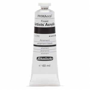 צבע אקריליק שמינקה 60 מל סדרה 4 ארטיסט 791 PRIMAcryl Atrament Black