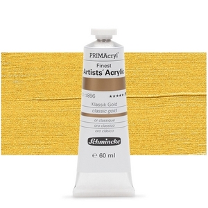 צבע אקריליק שמינקה 60 מל סדרה 4 ארטיסט 896 PRIMAcryl Classic Gold
