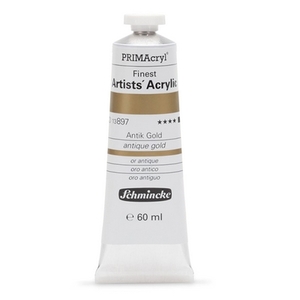 צבע אקריליק שמינקה 60 מל סדרה 4 ארטיסט 897 PRIMAcryl Antique Gold
