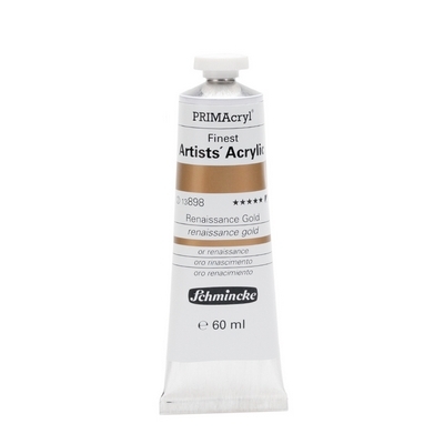 צבע אקריליק שמינקה 60 מל סדרה 4 ארטיסט 898 PRIMAcryl Renaissance Gold