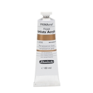 צבע אקריליק שמינקה 60 מל סדרה 4 ארטיסט 898 PRIMAcryl Renaissance Gold