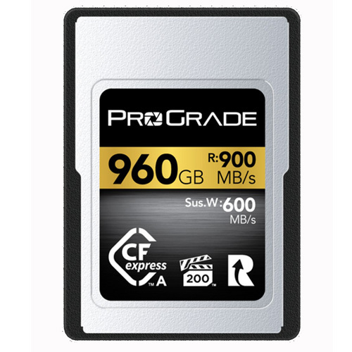כרטיס זיכרון ProGrade 960GB CFexpress Type A Gold