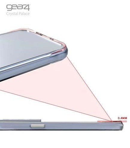 Gear4 Crystal Clear, מגן שקוף, הגנה עמידה בפני זעזועים למכשירי SAMSUNG