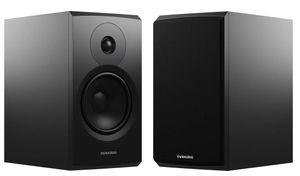 זוג רמקולים מדפיים מבית Dynaudio דגם Emit 20 מהתצוגה שלנו צבע שחור בלבד