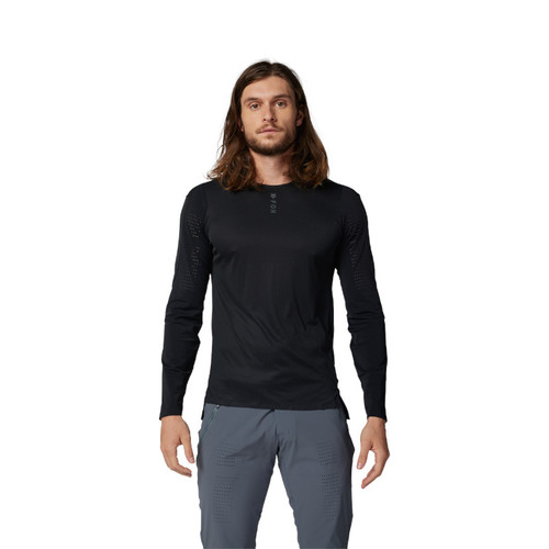 חולצת אופניים ארוכה פלקסאייר שחור - FLEXAIR PRO LS JERSEY V26