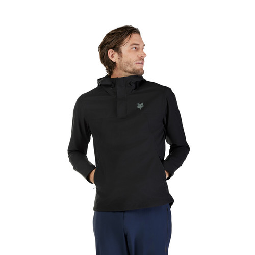 מעיל רוח פוקס שחור - FOX RANGER WIND PULLOVER V26