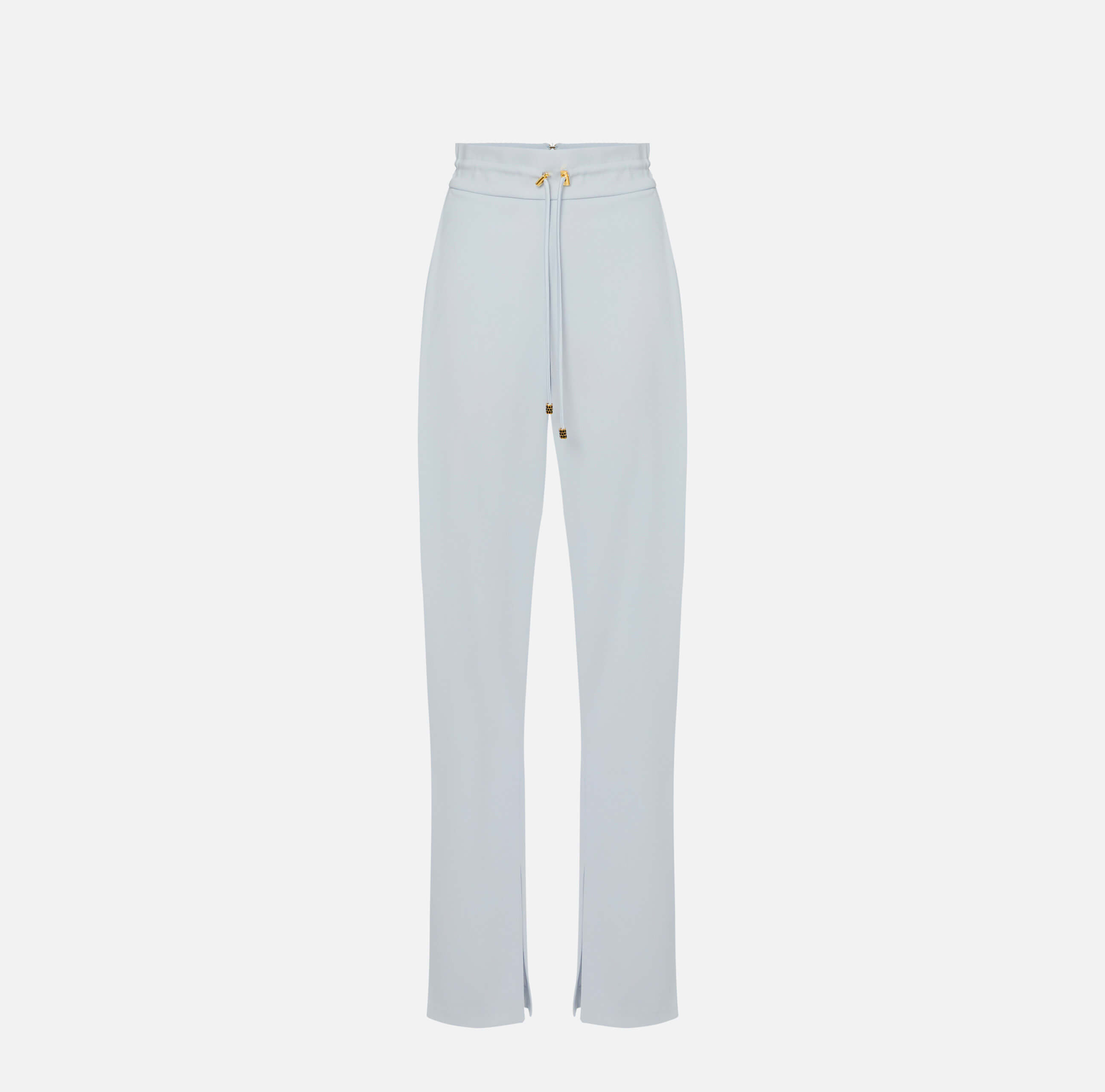 Lightweight crêpe fabric trousers