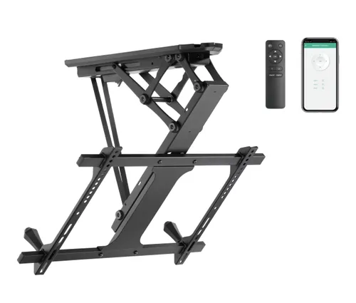 מתקן זרוע חשמלית תקרתית חכמה לגודל מסך עד 70″ PLB-M0546AI