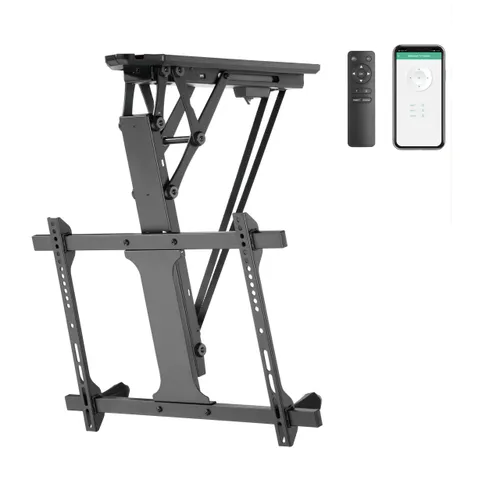 מתקן זרוע חשמלית תקרתית חכמה לגודל מסך עד 70″ PLB-M0546AI