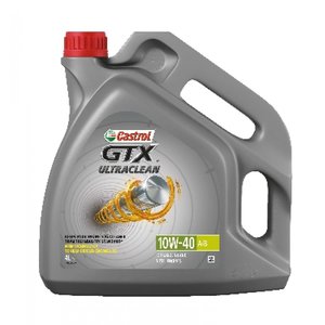 שמן מנוע CASTROL GTX Ultraclean 10W40 A/B 4L