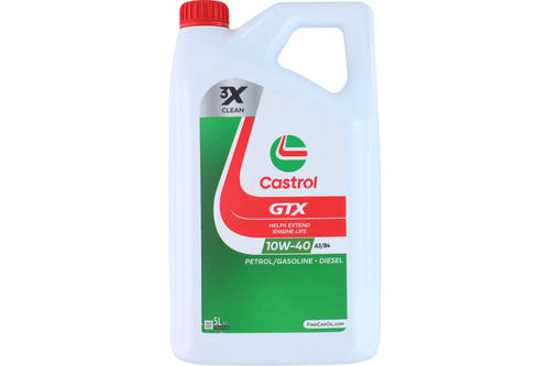 שמן מנוע Castrol GTX 10W40 A3/B4 5L