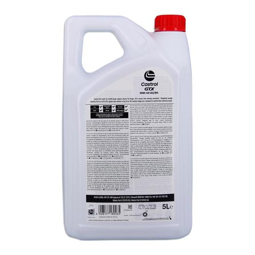 שמן מנוע Castrol GTX 10W40 A3/B4 5L