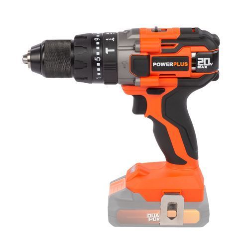 מקדחה / מברגת אימפקט POWDP15200  20V - גוף Power plus
