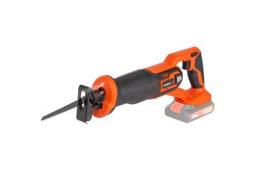 מסור חרב לחיתוך צינורות/ענפים POWDP25100  20V - גוף Power plus
