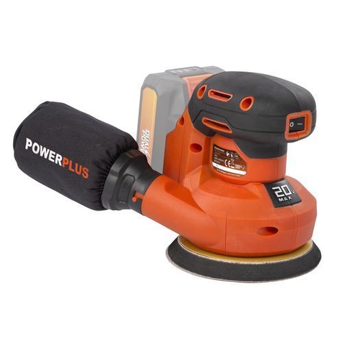 מלטשת אקסצנטרית POWDP50400  20V - גוף Power plus