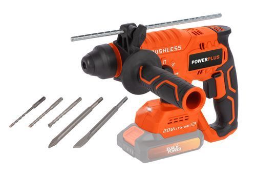 פטישון מקצועי POWDP15630  20V 3 Joules - גוף Power plus