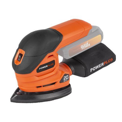 משייפת נטענת POWDP5020  20V - גוף* Power plus