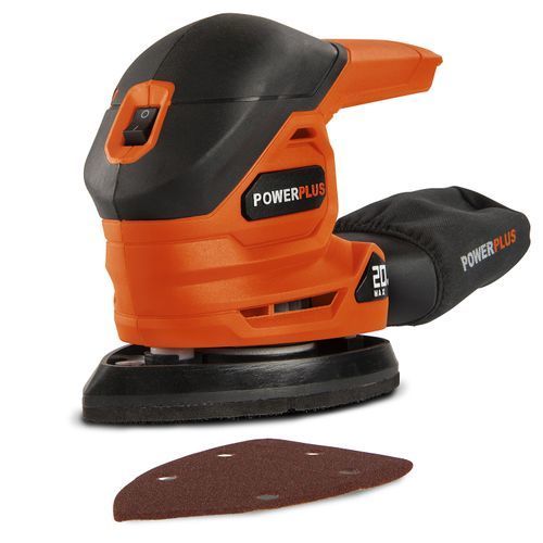 משייפת נטענת POWDP5020  20V - גוף* Power plus