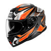 קסדת שואי נפתחת נאוטק 3 שחור / לבן / כתום - SHOEI NEOTEC 3 ANTHEM TC-8