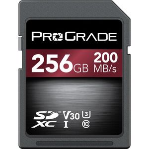 כרטיס זיכרון ProGrade 256GB SDXC V30 UHS-I