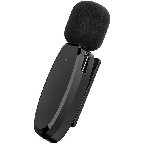 מערכת מיקרופוני דש אלחוטיים עבור Ulanzi V6 3-in-1 iPhone/Android/Tablet/Camera