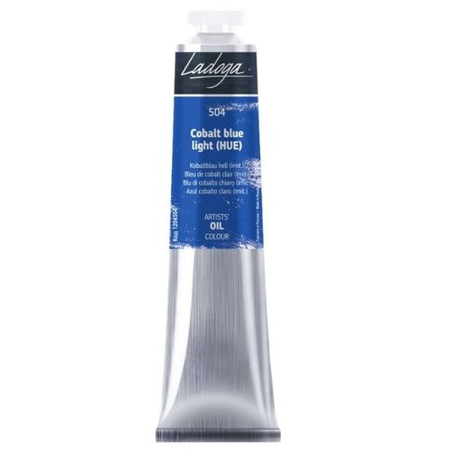 צבע שמן 46 מל Cobalt Blue Light Hue 504 Ladoga