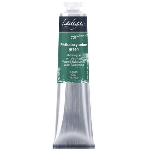 צבע שמן 46 מל Phthalocyanine Green 703 Ladoga