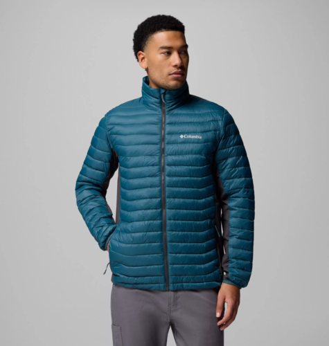 מעיל גברים Powder Pass™ Hybrid Insulated Puffer Jacket - COLUMBIA