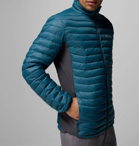 מעיל גברים Powder Pass™ Hybrid Insulated Puffer Jacket - COLUMBIA