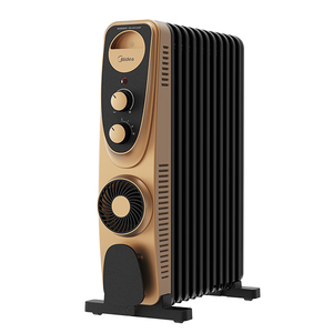 רדיאטור 11 צלעות עם מפזר חום PTC דגם NY2311-22HF-W-יבואן רשמי Midea