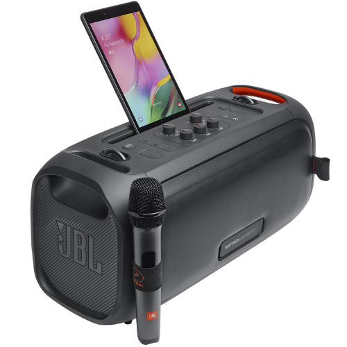 רמקול בידורית נייד עם מיקרופון אלחוטי JBL PartyBox On-The-Goברפאלי - refali.co.il