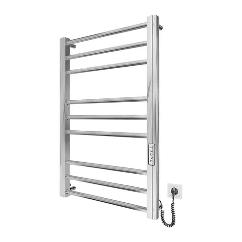 מחמם מגבות PREMIUM CLASSIC ר-50 ג-80 הספק 120W ניקל