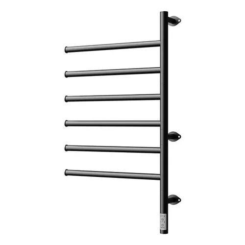 מחמם מגבות VEER ר-50 ג-80 הספק 80W שחור מט