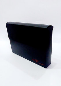 תיקי קל קיפול שחור גב 7 ס"מ