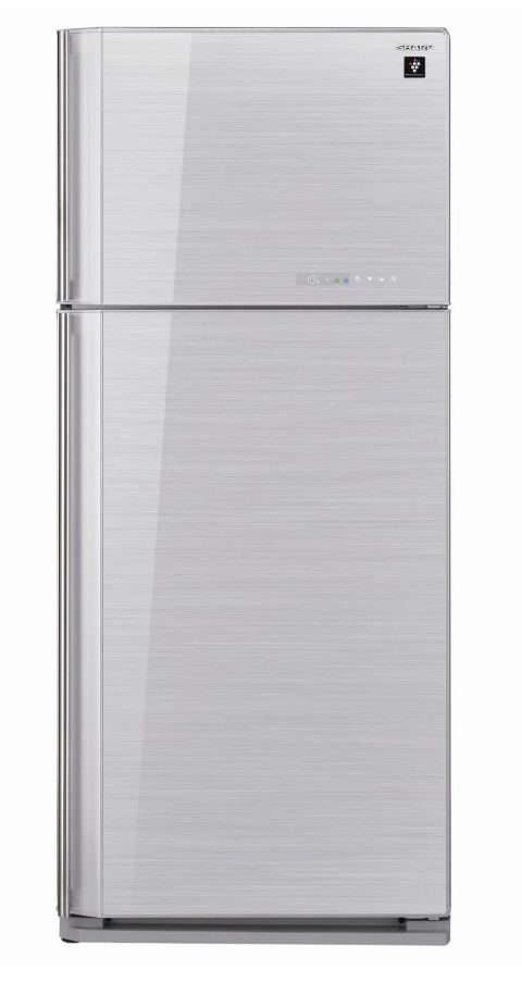 מקרר מקפיא עליון SHARP SJGC75 ‏600  ‏ליטר שרפ דלות זכוכית