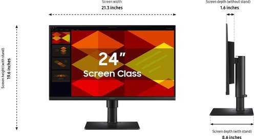 מסך מחשב 23.8' Samsung S24D408GAM