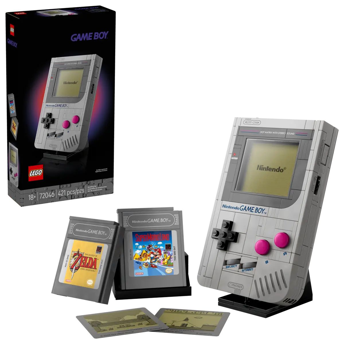 לגו 72046 גיימבוי סופר מריו game boy super mario