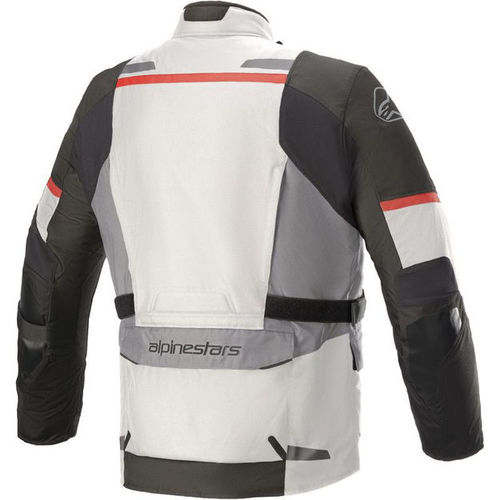 מעיל לאופנוע אדוונצר Alpinestars Andes V3 Drystar לבן\אפור\אדום