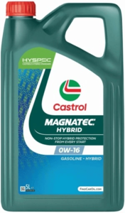 שמן מנוע CASTROL MAGNATEC HYBRID 0W16 5L