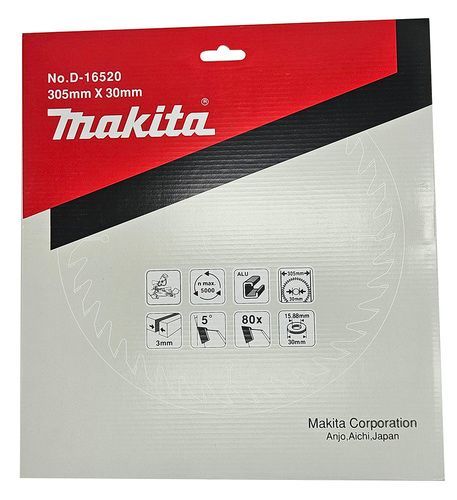 להב TCT למסור פנדל 305X80 אלומיניום MAKITA מקיטה