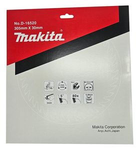 להב TCT למסור פנדל 305X80 אלומיניום MAKITA מקיטה
