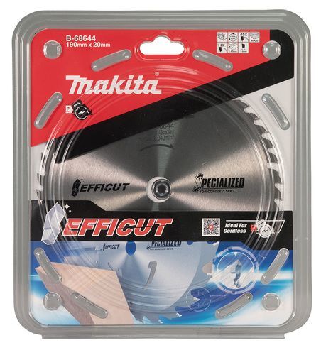 להב TCT למסור מסדרת EFFICUT 190X45 למסור עגול נטען MAKITA מקיטה