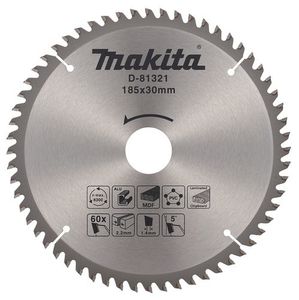 להב TCT למסור 185X60 סיבית/אלומיניום D-81321 MAKITA מקיטה