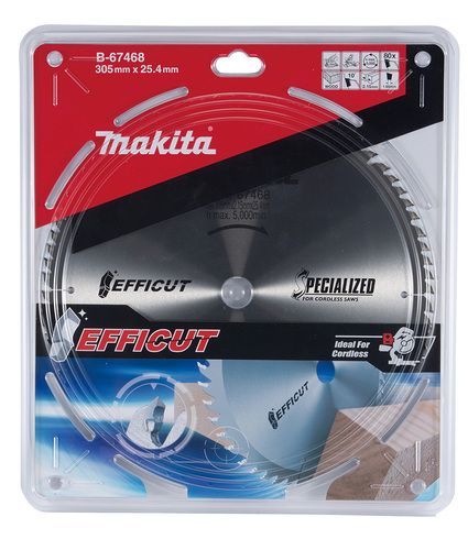 להב TCT למסור EFFICUT 305X80 לעץ MAKITA מקיטה