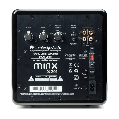 Cambridge Audio Minx X201 REAR